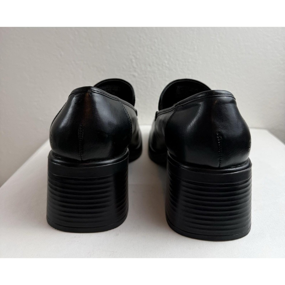 Skechers Y2K Black Platform Chunky Loafer Shoe Sz 8.5 Womens Grunge Goth Witchy - Picture 10 of 16